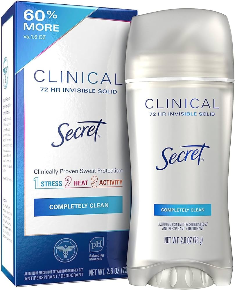 DESODORANTE SECRET CLINICAL COMPLETELY CLEAN 45 GR