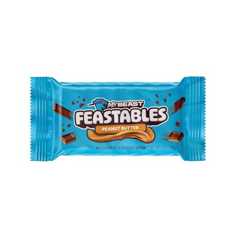 CHOCOLATE MR BEAST FEASTABLES PEANUT BUTTER 35 GR