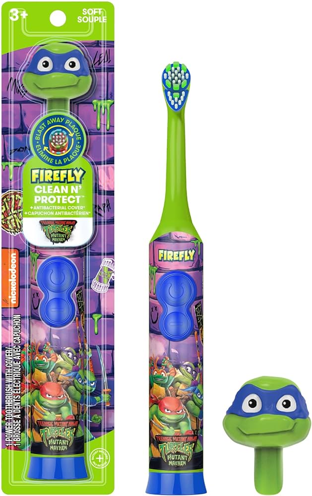 CEPILLO DENTAL FIREFLY ELECTRICO TURTLES