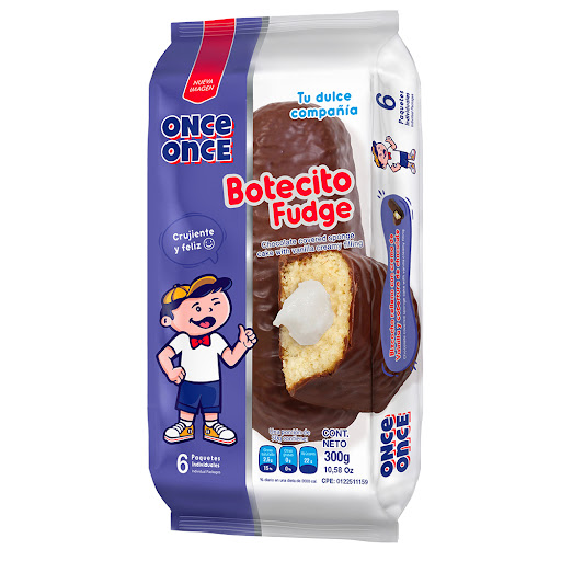 PANQUE ONCE ONCE FUDGE MINI UNIDAD 50 GR