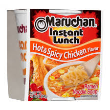 SOPA INSTANTANEA MARUCHAN HOT & SPICE CHICKEN 64 GR