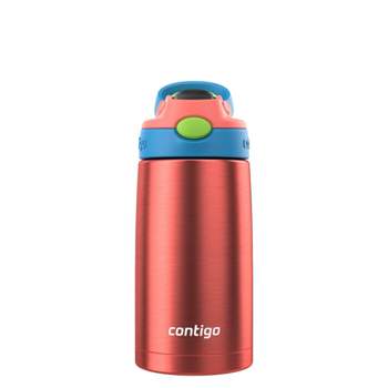 TERMO CONTIGO KIDS CLEANABLE CORAL BLUE POPPY 13 OZ