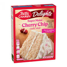 MEZCLA PARA TORTA BETTY CROCKER CHERRY CHIP 375 GR