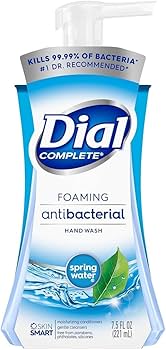 JABON LIQUIDO DIAL FOAMING ANTIBACTERIAL ALOE 221 ML