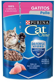 ALIMENTO HUMEDO CAT CHOW PURINA CON POLLO 85 GR