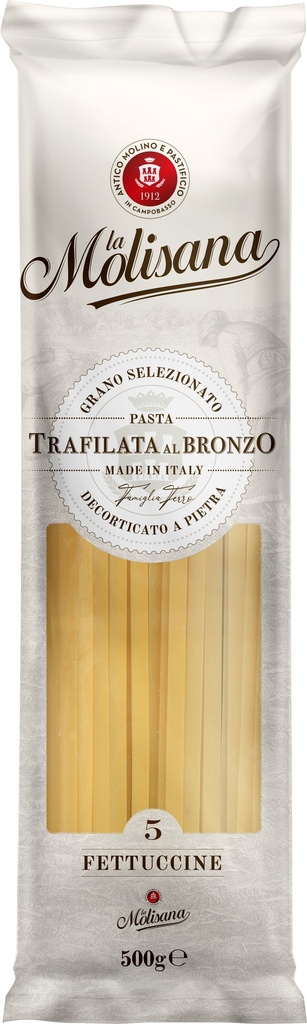 FETTUCCINE N5 LA MOLISANA DE SEMOLA 500 GR