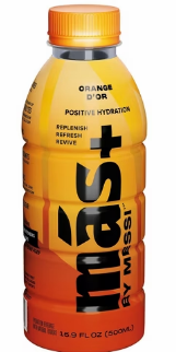 BEBIDA MAS + MESSI BERRY ORANGE D'OR 500 ML
