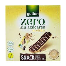 GALLETA SNACK CHOCO/NEGRO ZERO GULLON 150 GR