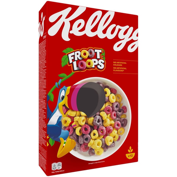CEREAL FROOT LOOPS RAINBOW SCOOPS KELLOGGS 351 GR