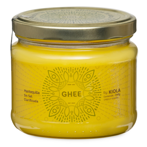 MANTEQUILLA CON CURCUMA GHEE BY KIOLA 240 GR