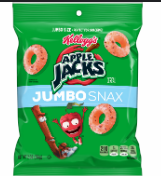 CEREAL KELLOGGS JUMBO SNAX APPLE JACKS 13 GR
