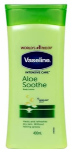 CREMA CORPORAL VASELINE ALOE SOOTHE 48 H 400 ML