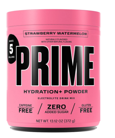 BEBIDA PRIME HYDRATION EN POLVO STRAWBERRY WATERMELON 372 GR