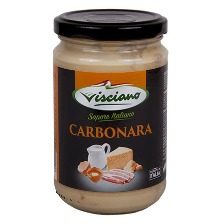 SALSA VISCIANO CARBONARA 280 GR