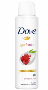 DESODORANTE DOVE SPRAY POMEGRANATE & LEMON 150 ML