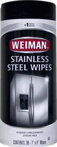 TOALLAS WEIMAN 30 WIPES STAINLESS STEEL