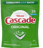 CASCADE ORIGINAL FRESH SCENT 25 CUPS