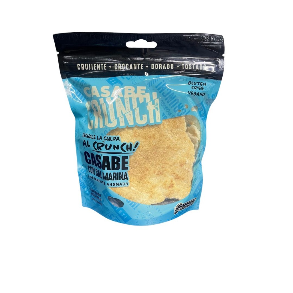 CASABE CRUNCH CON SAL MARINA 240 GR