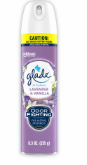 AROMATIZANTE GLADE EN SPRAY LAVANDER Y VANILLA 235 ML
