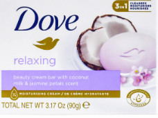 JABÓN EN BARRA DOVE RELAXING 90 GR