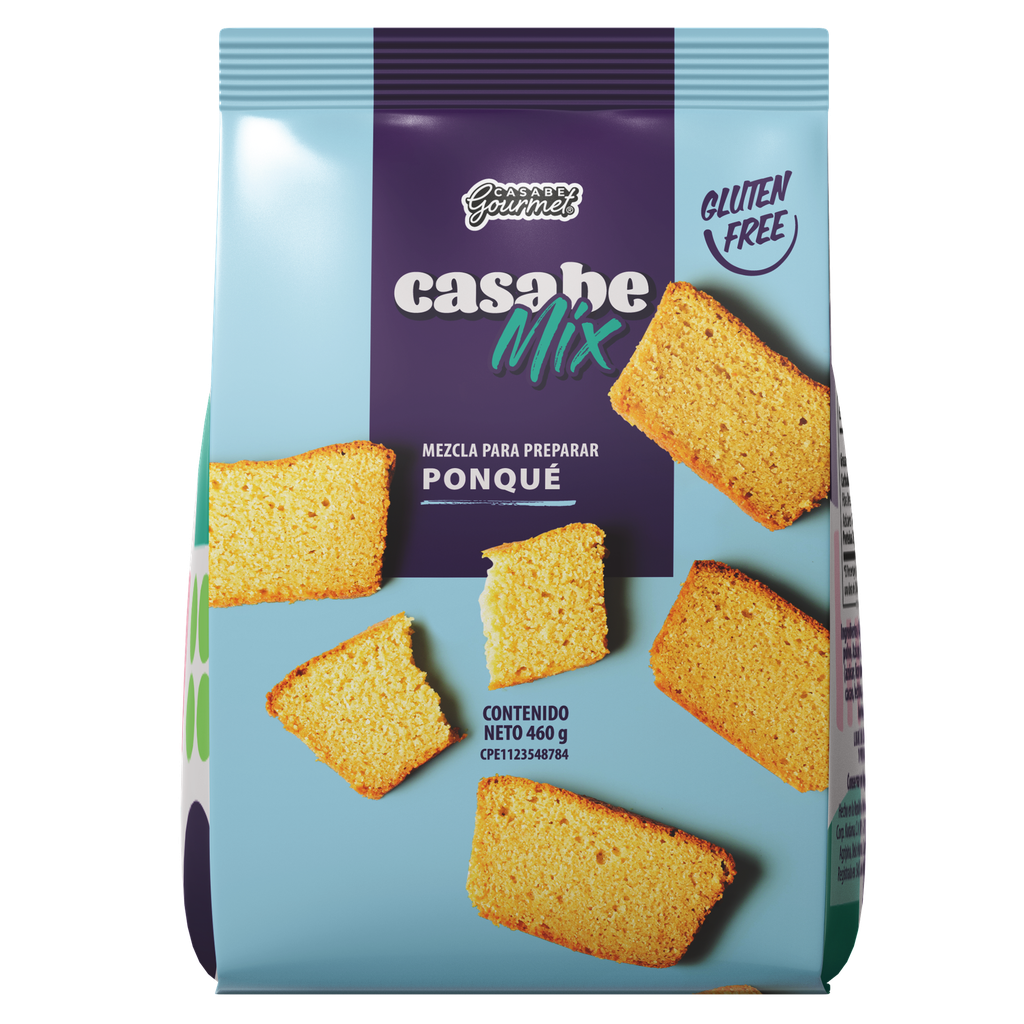 MEZCLA PARA PANQUE CASABE MIX 460 GR
