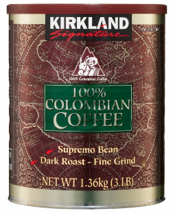 CAFE KIRKLAND 100% COLOMBIAN 1.36 KG