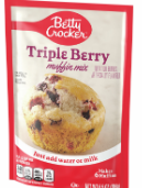 MEZCLA PARA PONQUE BETTY CROCKER TRIPLE BERRY 184 GR