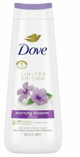 BODY WASH DOVE MORNING BLOSSOM 591 ML