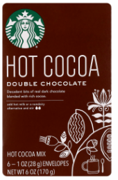 STARBUCKS HOT COCOA DOUBLE CHOCOLATE 170 GR