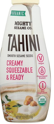 SALSA ORGANIC TAHINI CREAMY SQUEEZABLE & READY 310 GR