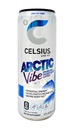 AGUA CELSIUS SABORIZADA ARCTIC VIBE 355 ML.