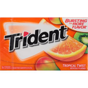 CHICLE TRIDENT TROPICAL TWIST 14 STICKS