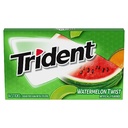 CHICLE TRIDENT WATERMELON TWIST 14 STICKS