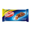CHOCOLATE SAVOY CON LECHE 130 GR