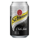 CLUB SODA SCHWEPPES 355 ML LATA