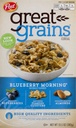 CEREAL GREAT GRAINS BLUEBERRY MORNING 382 GR