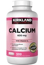 CALCIO KIRKLAND 600 MG + D3 500 TABLETS