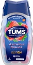 ANTIACIDOS TUMS ASSORTED BERRIES 72 CHEWABLE TABLETS.