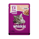 ALIMENTO PARA GATOS WHISKAS SALMON EN SALSA ADULTO 85 GR 