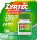 ANTIALERGICO ZYRTEC LIQUID GEL 10 MG 25 CAPSU