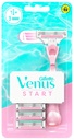 AFEITADORA GILLETTE VENUS START 3 CARTUCHOS