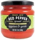SALSA TRADER JOES RED PEPPER SPREAD WITH EGGPLANT 340 GR