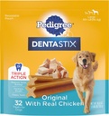 DENTASTIX PEDIGREE TRIPLE ACTION ORIGINAL WITH REAL CHICKEN 755 GR