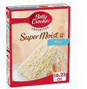MEZCLA PARA TORTA BETTY CROCKER SUPER MOIST WHITE 403 GR